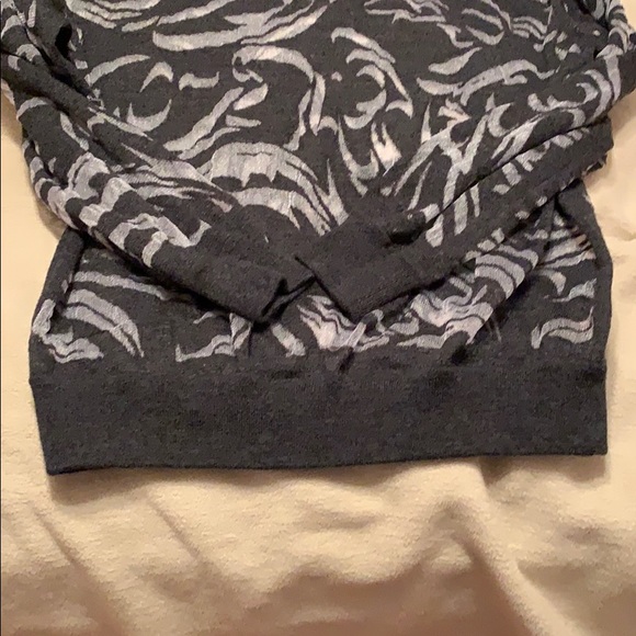 CONSIGNED Alexander Wang Mesh Burnout Effect Wool Sweater - Picture 3 of 5